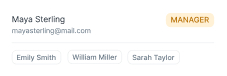 Manager role for Dropp application
